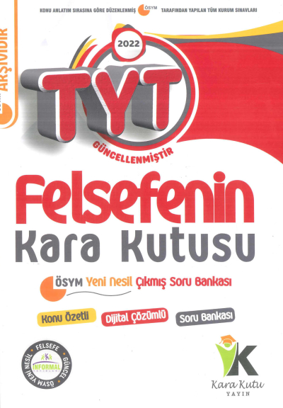 TYT FELSEFENİN KARA KUTUSU SORU BANKASI
