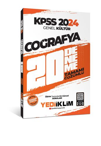 2024 KPSS Genel Kültür Coğrafya Tamamı Çözümlü 20 Deneme Fotokopi.SHOP - Öğrencilerin Marketi!
