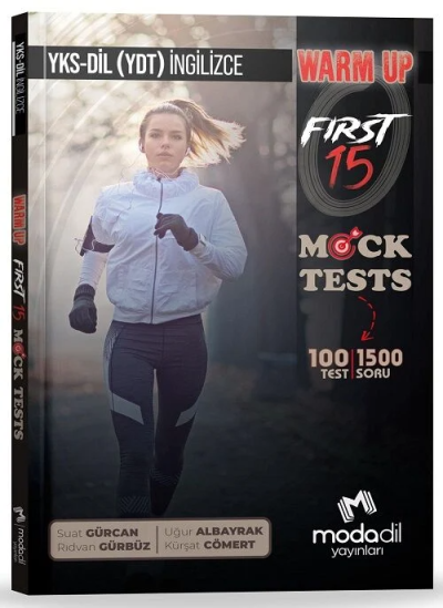 YKSDİL İngilizce WARM UP First 15 Mock Tests Modadil Yayınları