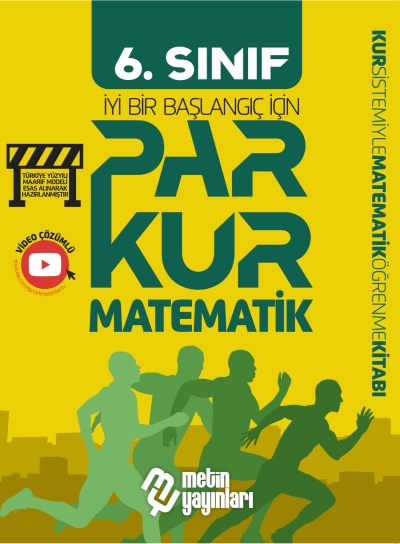 6. Sınıf Parkur Matematik Öğrenme Kitabı Metin Yayınları