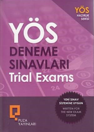 YÖS Deneme Sınavları Trial Exams Puza Yayınları