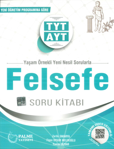 TYT AYT Felsefe Soru Kitabı Palme Yayınevi