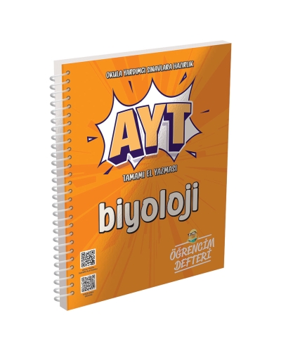 AYT Biyoloji Öğrencim Defter Murat Yayınları