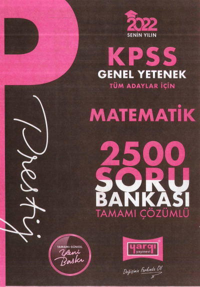 PRESTİJ MATEMATİK TAMAMI ÇÖZÜMLÜ SORU BANKASI