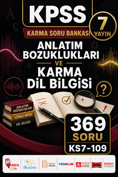 Anlatım Bozuklukları ve Karma Dil Bilgisi 7 Yayın 369 Soru
