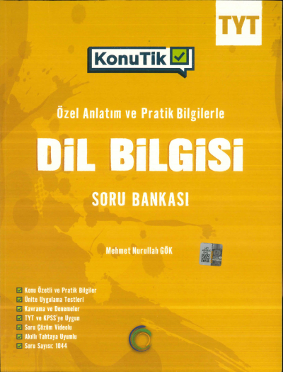 TYT KonuTik Dil Bilgisi Soru Bankası Okyanus Yayınları