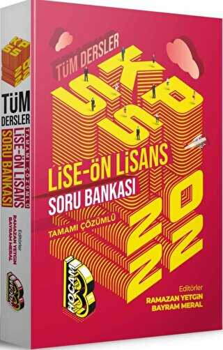 2022 KPSS Lise Ön Lisans Tamamı Çözümlü Tüm Dersler Soru Bankası