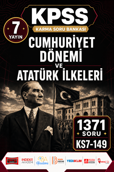 Cumhuriyet Dönemi ve Atatürk İlkeleri 7 Yayın 1371 Soru