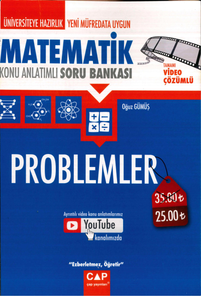 MATEMATİK PROBLEMLER KONU ANLATIMLI SORU BANKASI