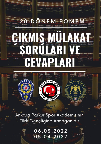 28. DÖnem POMEM Çıkmış Mülakat Soruları ve Cevapları