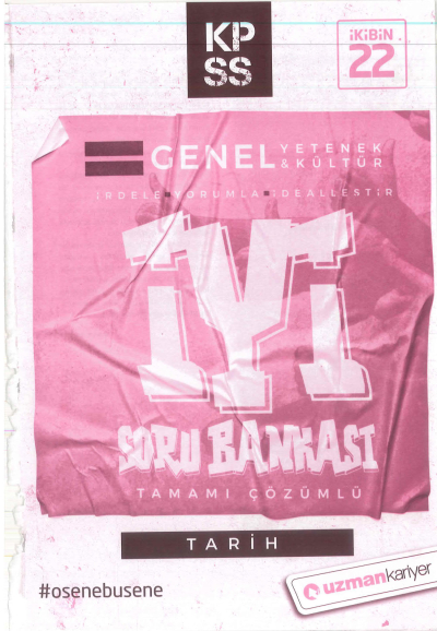 GY GK TARİH İYİ ÇÖZÜMLÜ SORU BANKASI Fotokopi.SHOP - Öğrencilerin Marketi!