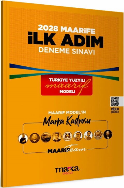 2028 Maarife İlk Adım Üniversiteye Hazırlık Türkiye Geneli Deneme Sınavı Marka Yayınları