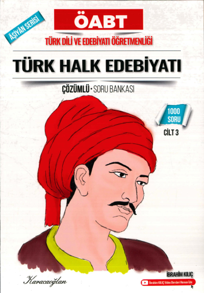 AŞİYAN SERİSİ TÜRK HALK EDEBİYATI ÇÖZÜMLÜ SORU BANKASI 1000 SORU CİLT 3