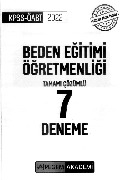 TAMAMI ÇÖZÜMLÜ 7 DENEME
