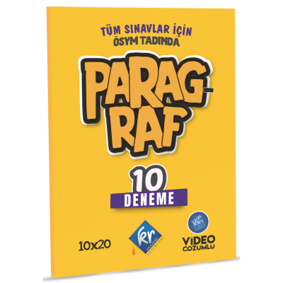 Tüm Sınavlar için Paragraf 10 Deneme Video Çözümlü