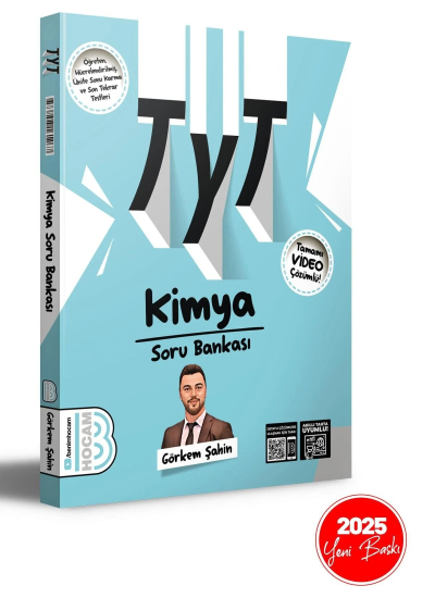 2025 TYT Kimya Tamamı Video Çözümlü Soru Bankası Benim Hocam Yayınları