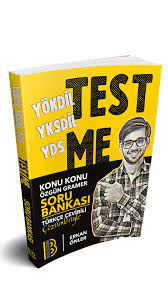 YÖKDİL YKSDİL YDS Gramer Test Me Soru Bankası