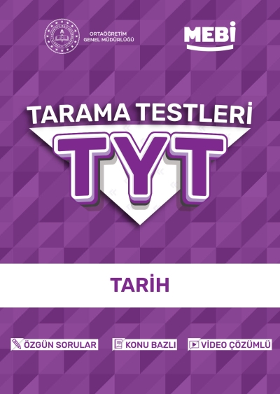 TYT Tarama Testleri Tarih MEBİ OGM Fotokopi.SHOP - Öğrencilerin Marketi!