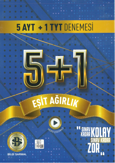 TYT AYT Eşit Ağırlık 5ayt+1tyt Sarmal Deneme
