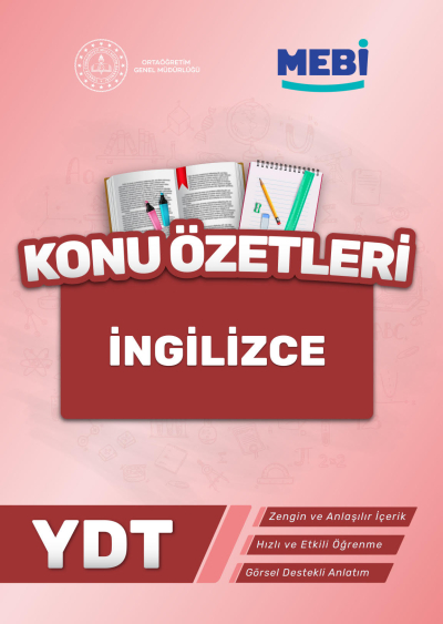 YDT İngilizce Konu Özetleri Fotokopi.SHOP - Öğrencilerin Marketi!